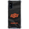 Oklahoma State University Black Jersey Galaxy S20 FE Clear Case